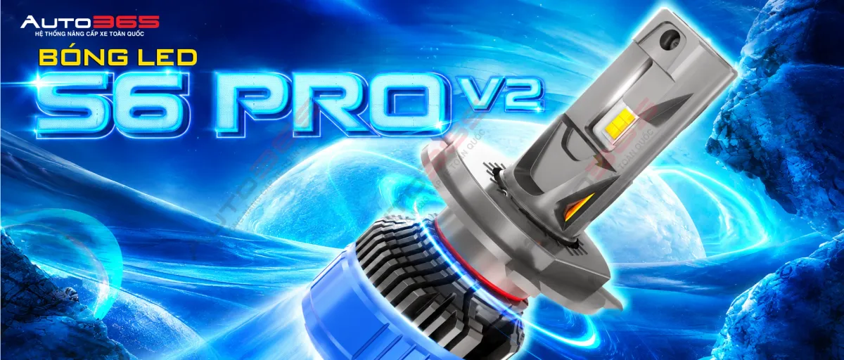 Bóng LED X-Light S6 Pro V2 tại Auto365