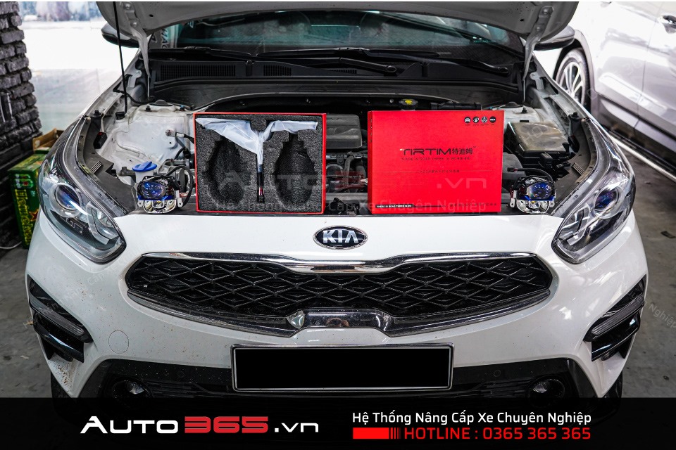 Độ Đèn Kia Cerato với Cấu hình Tirtim TLS500 & GTR G-Led X
