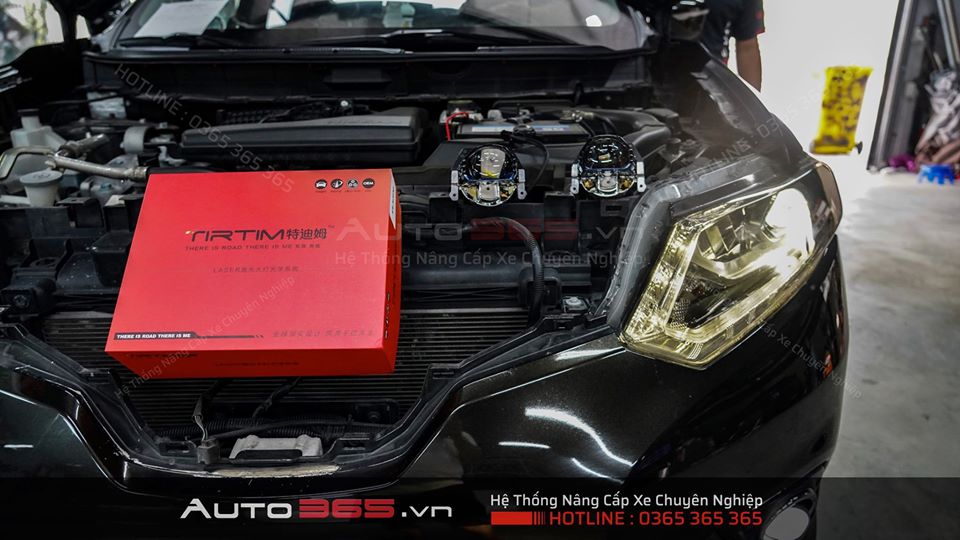 Độ đèn Nissan X Trail (6)