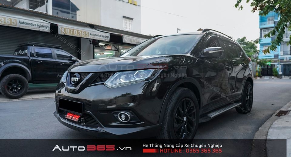 Độ Đèn Nissan X-Trail với Cấu hình nâng cấp Bi Laser TIRTIM TLS 500