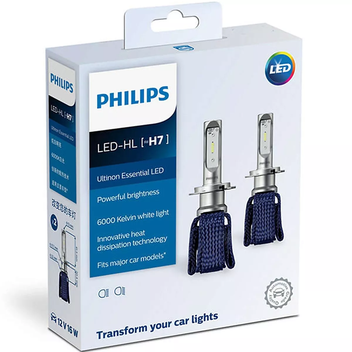 LED PHILIPS H7 ULTINON ESSENTIAL - Hình 1