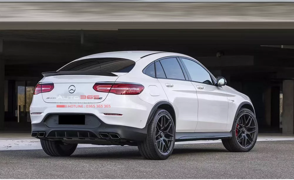 Lip Pô Mercedes GLC Couple thành GLC 63S AMG - Hình 1