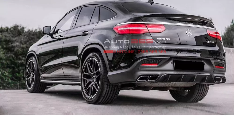 Lip pô Mercedes GLE Coupe thành GLE 63 AMG - Hình 1