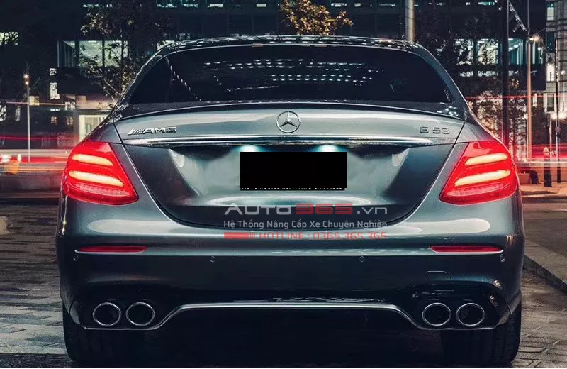 Lip Pô Mercedes E Class W213 thành E53 AMG - Hình 1