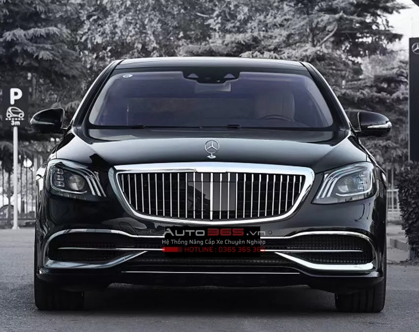 Mặt ca lăng dành cho Mercedes S Class W222 thành Maybach - Hình 1
