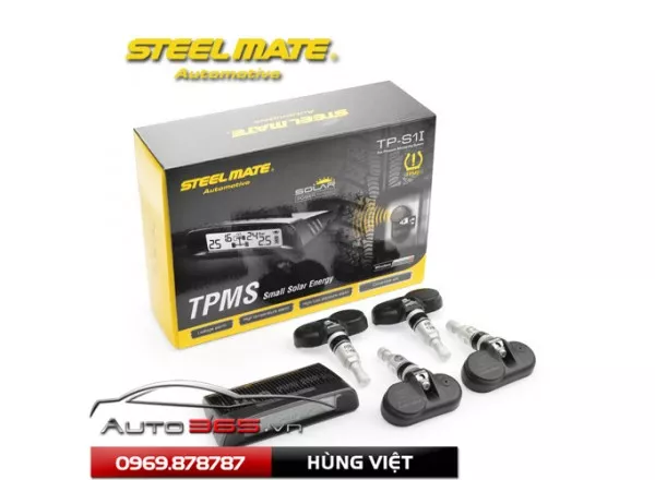 Cảm biến áp suất lốp Steelmate TP S1i Cao Cấp Giá Tốt TP.HCM - Hình 1