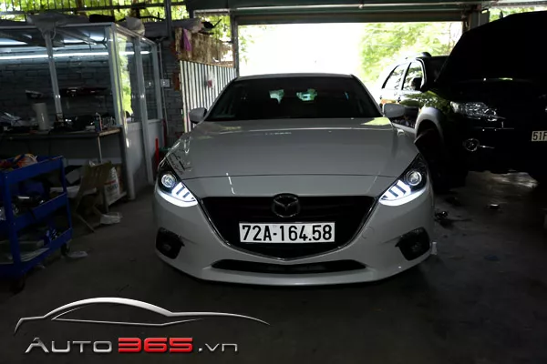 Đèn Mustang độ cho mazda 3 - Hình 1