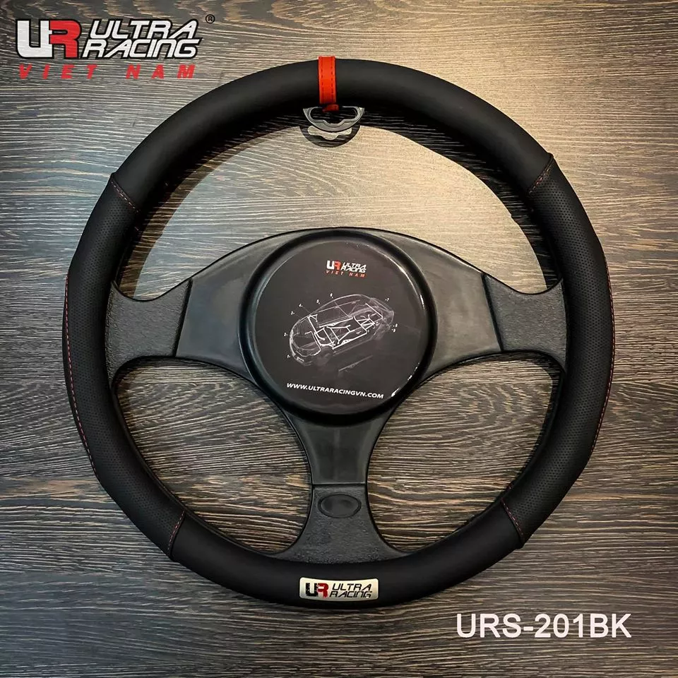 Bọc Vô Lăng Ultra Racing URS-201BK - Hình 1