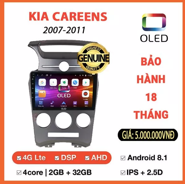 Màn hình Oled Kia Careens 2007-2011 - Hình 1