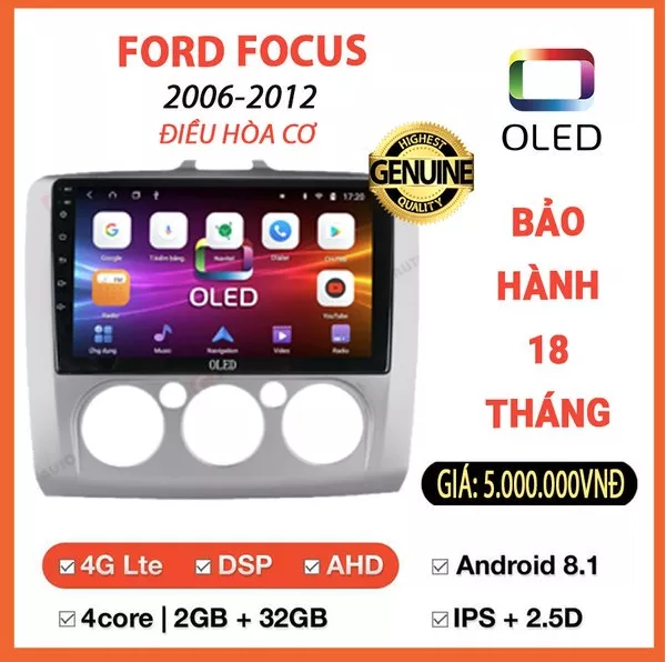 MÀN HÌNH OLED FORD FOCUS 2006 - 2012 - Hình 1