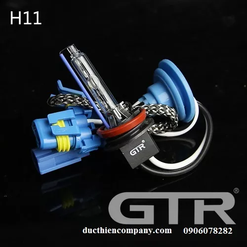 XENON GTR CHÂN H11 NHIỆT MÀU 4300K, 5500K, 6500K - Hình 1