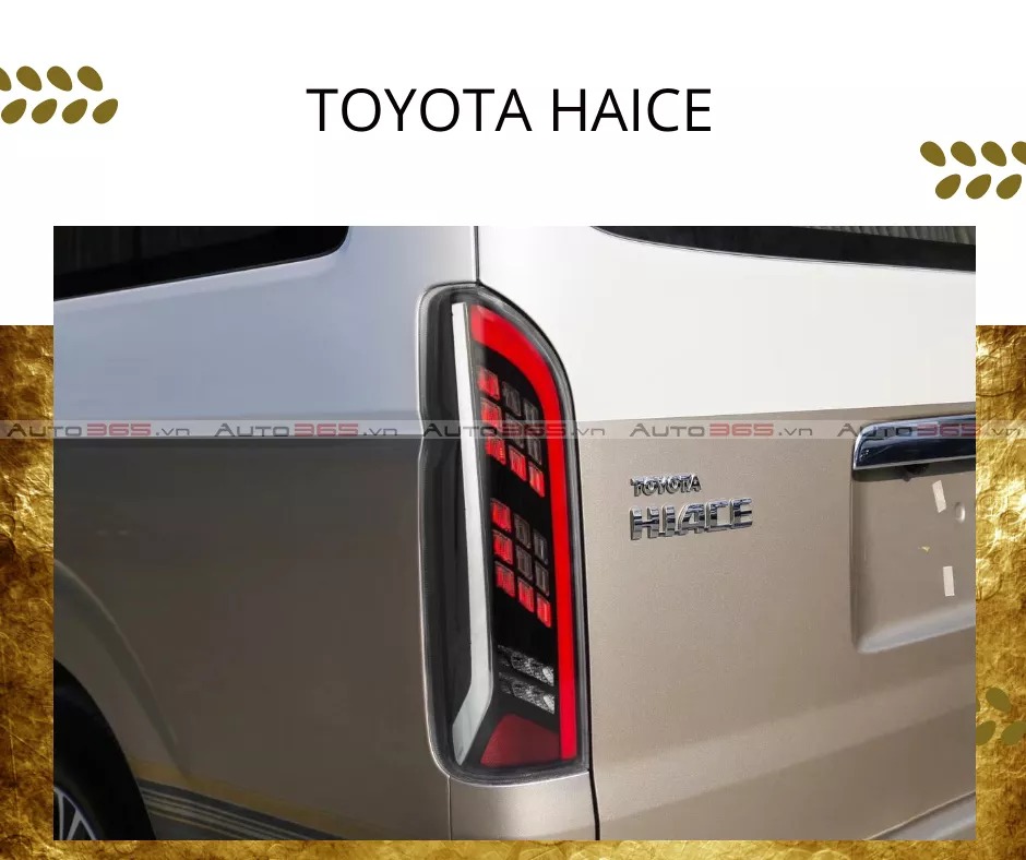 ĐÈN HẬU TOYOTA HAICE - Hình 1