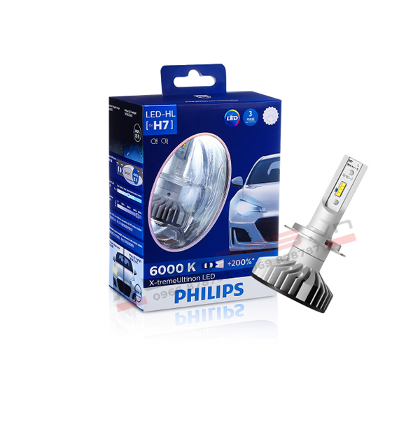 LED PHILIPS LED PHA H7 X-TREME ULTINON CHÍNH HÃNG