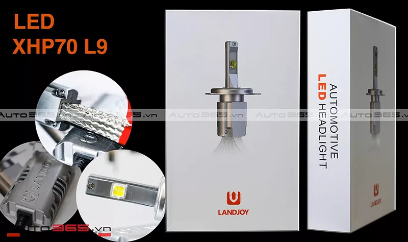 ĐÈN PHA LED XHP70 L9 CREE CHÍNH HÃNG TẠI AUTO365 - Hình 1