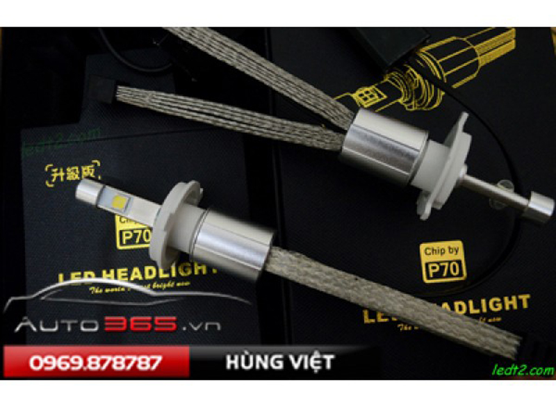 Led Cree Xhp-70 L7 H7 Nhiệt màu 6000k