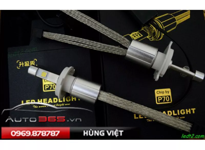 Led Cree Xhp-70 L7 H7 Nhiệt màu 6000k - Hình 1