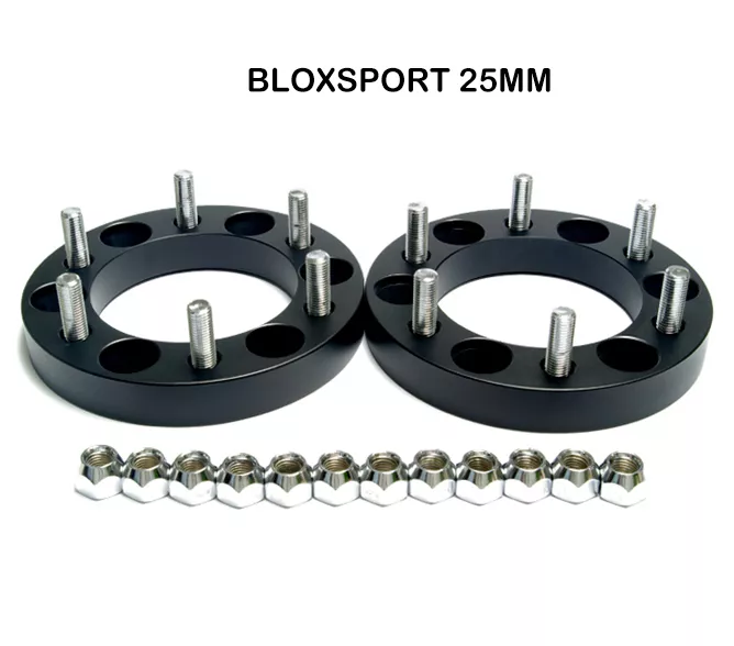 Wheel spacers 25mm loại 6 lỗ - Hình 4