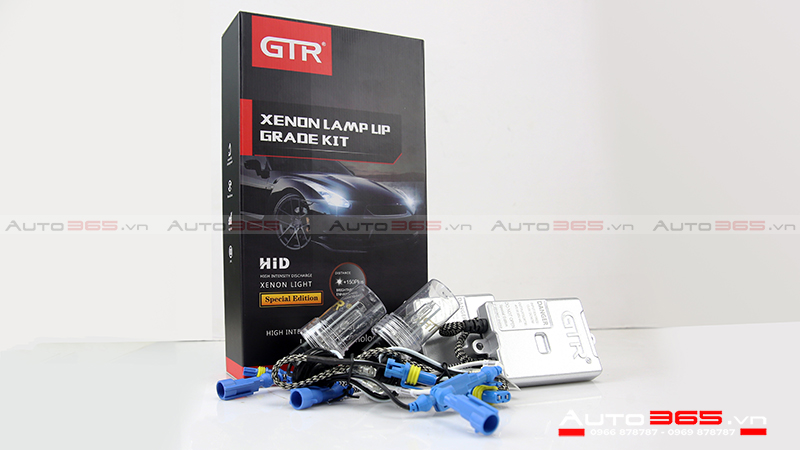 KIT XENON VÀ BALLAST GTR 45W TĂNG SÁNG 150% PLUS