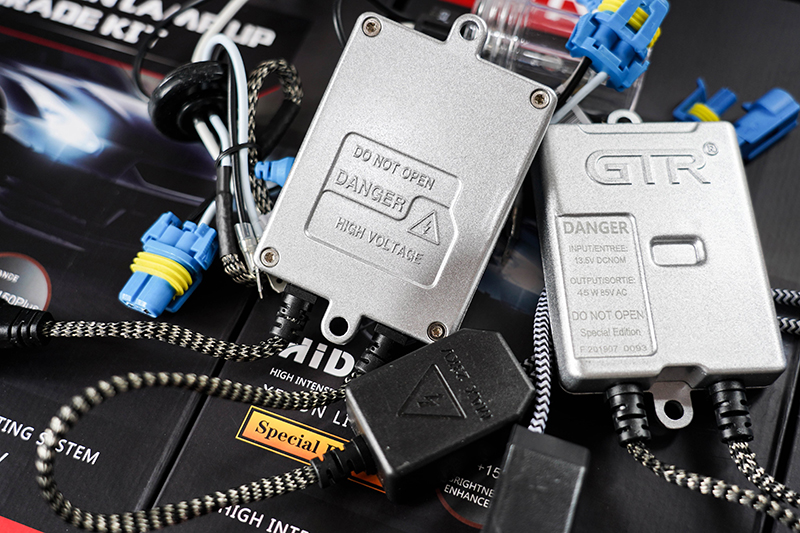 KIT XENON VÀ BALLAST GTR 45W TĂNG SÁNG 150% PLUS
