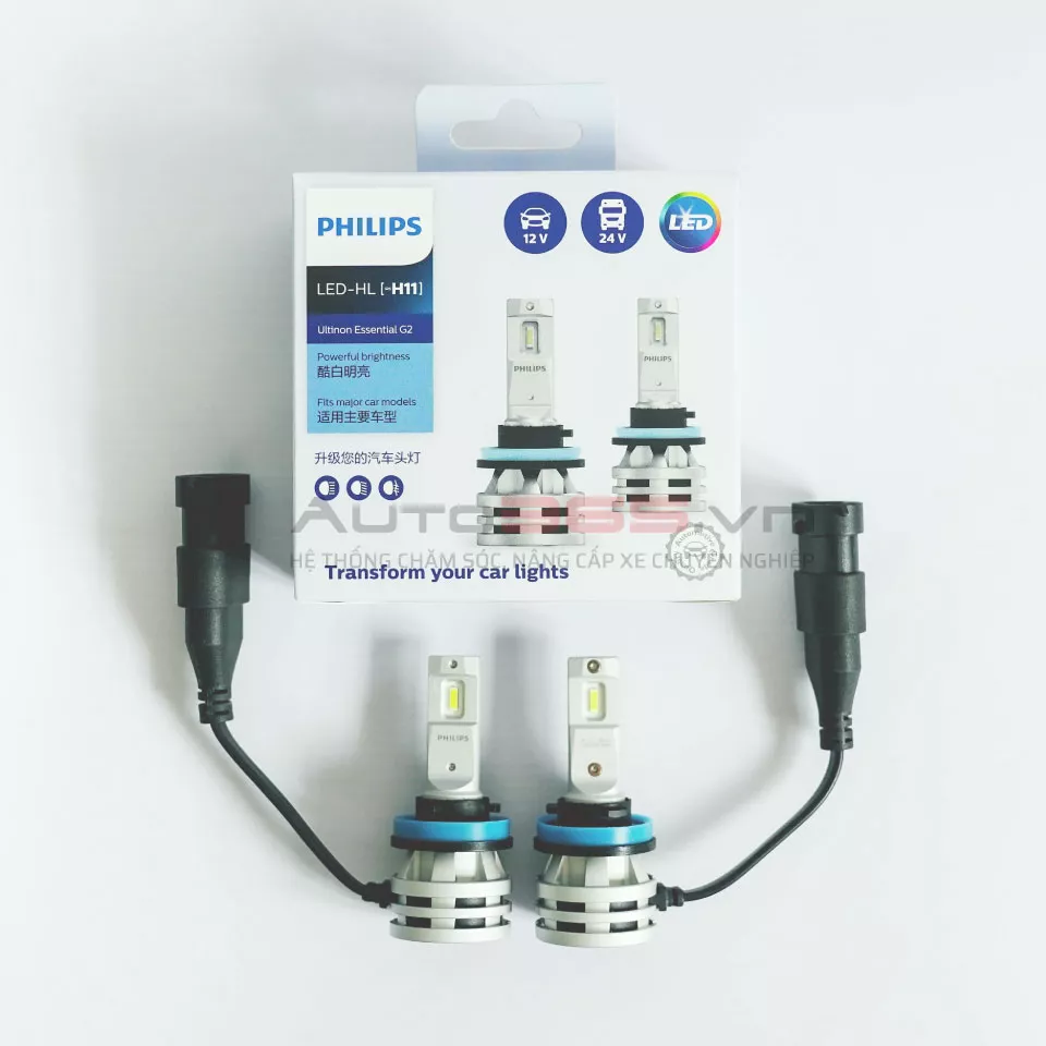 LED PHILIPS ULTINON ESSENTIAL GEN 2 - CHÂN H11 - Hình 1