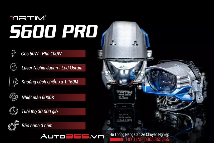 BI LASER TIRTIM S600 PRO 2021 - Hình 1
