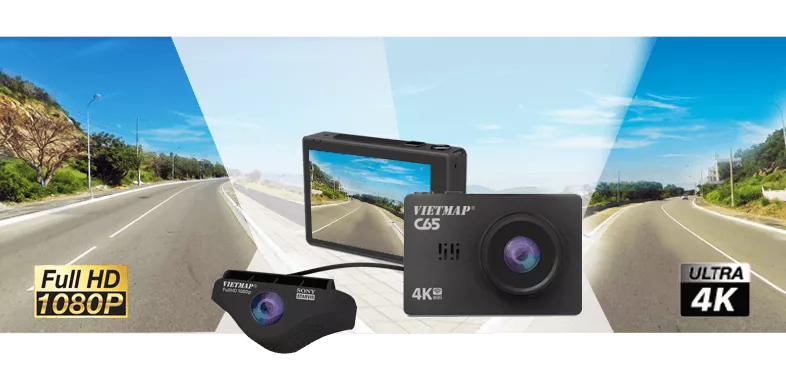 CAMERA HÀNH TRÌNH VIETMAP C65 - Hình 1