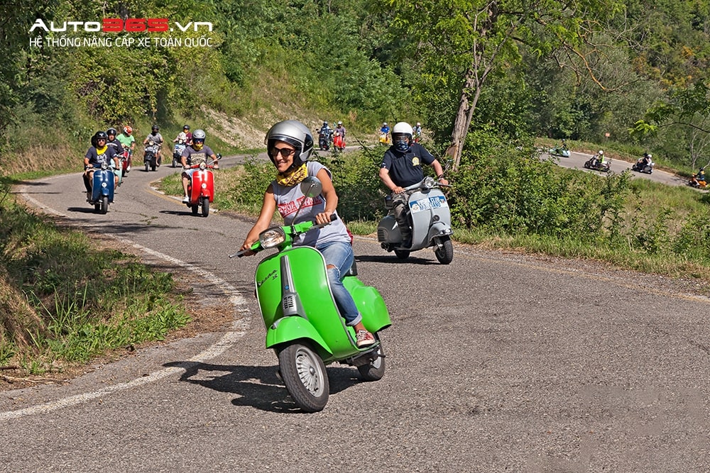 Thay đổi động cơ vespa