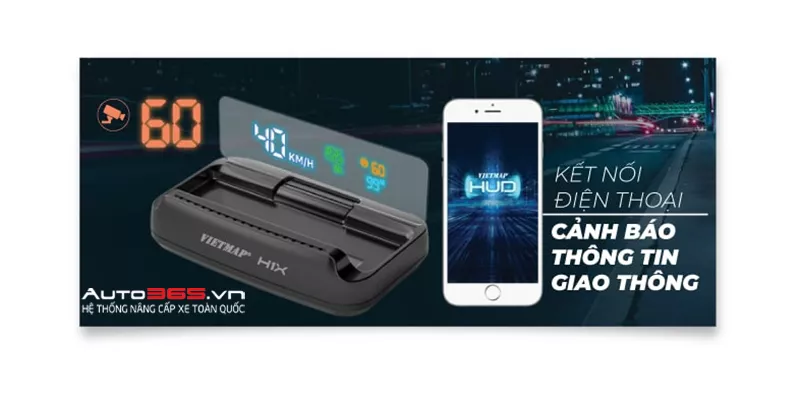 MÀN HÌNH HUD VIETMAP H1X - Hình 5