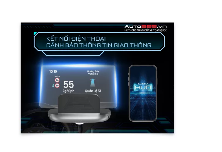 MÀN HÌNH HUD VIETMAP H1AS - Hình 5