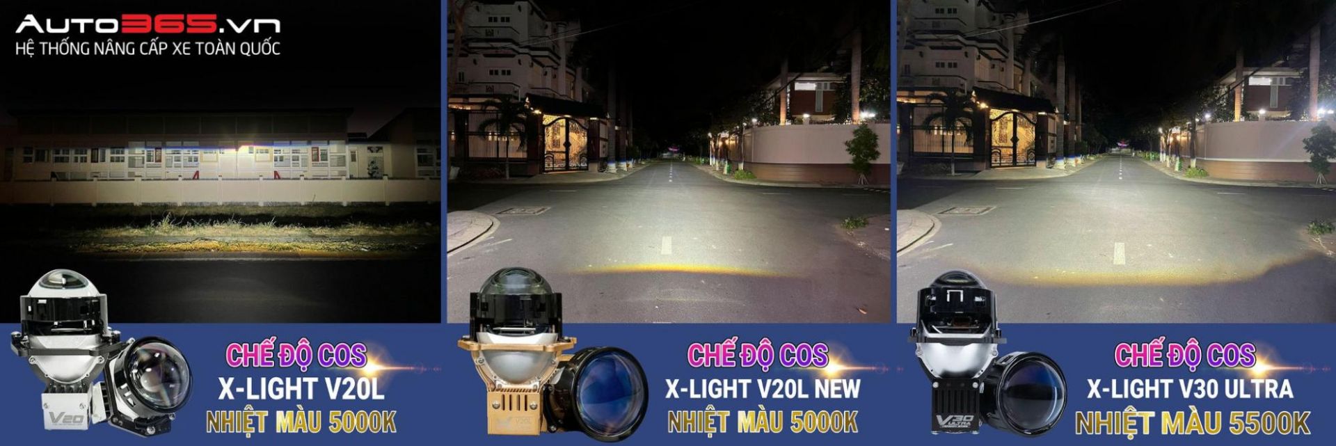 PHÂN BIỆT ÁNH SÁNG ĐỘC ĐÁO CỦA V20L - V20 NEW - V30 ULTRA