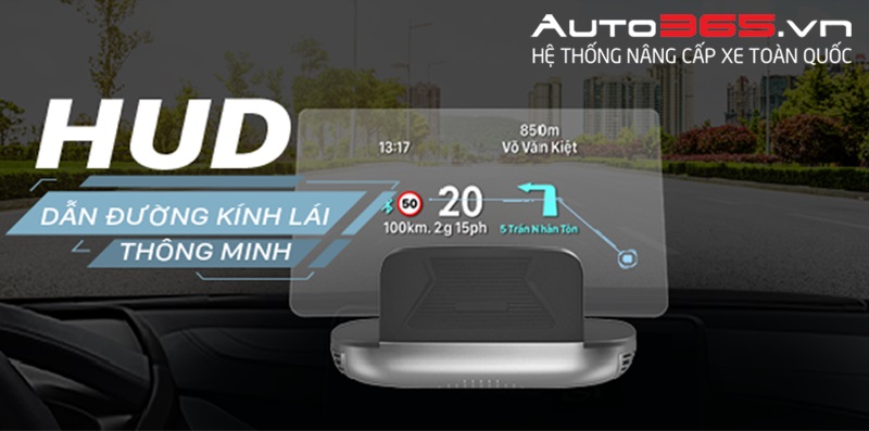 màn hình hud vietmap