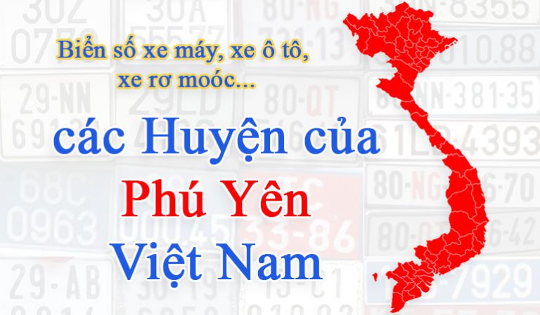 BẤM BIỂN SỐ XE MÁY VÀ Ô TÔ Ở ĐÂU TẠI PHÚ YÊN