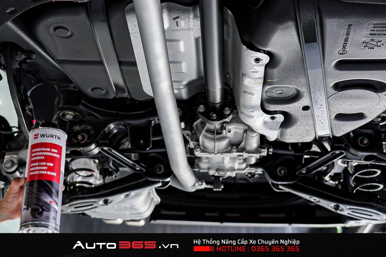 QUY TRÌNH THỰC HIỆN PHỦ GẦM Ô TÔ CHUẨN