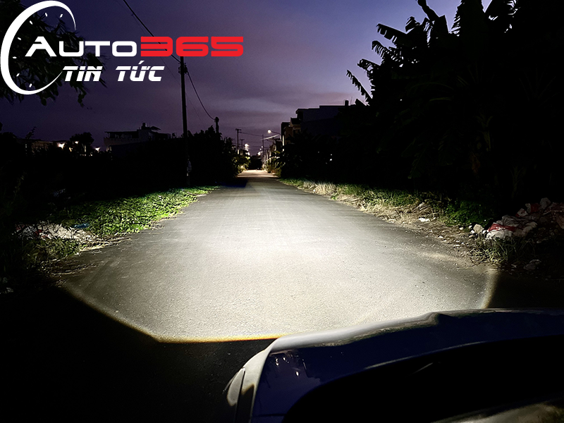 Ánh sáng thực tế ở chế độ Cos