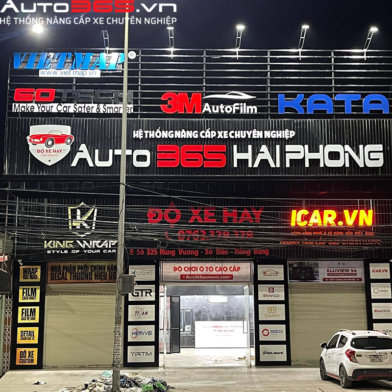 CÁC DỊCH VỤ TẠI AUTO365 HẢI PHÒNG - CHI NHÁNH 2