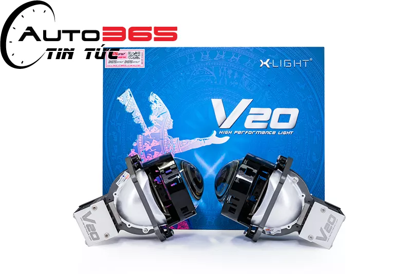 BI LED X-LIGHT V20 NEW NHIỆT MÀU 5000K VỀ VIỆT NAM SAU THỜI GIAN CHÁY HÀNG