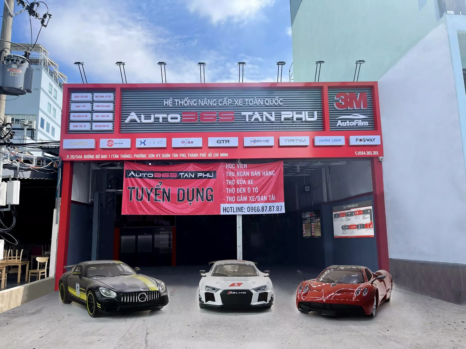 AUTO365 TÂN PHÚ CHÍNH THỨC KHAI TRƯƠNG RA MẮT