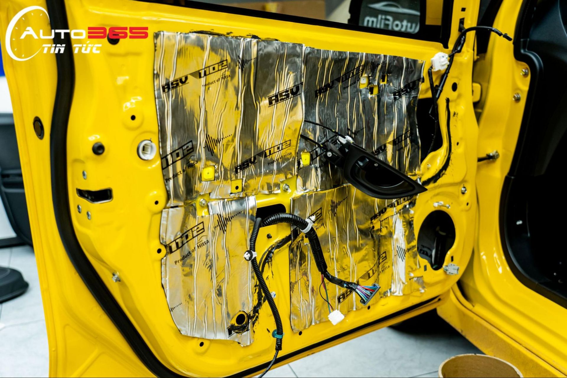 Nâng cấp hệ thống cách âm mới cho xe