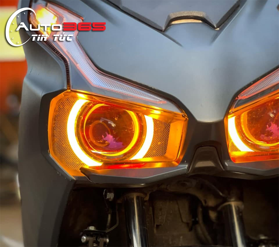 AirBlade 2020 nâng cấp đèn Titan Gold