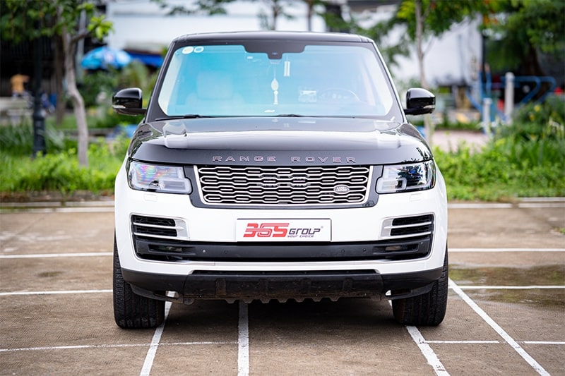 Land Rover Range Rover nâng cấp 2 bộ Module bi LASER Mini F+ Ultra