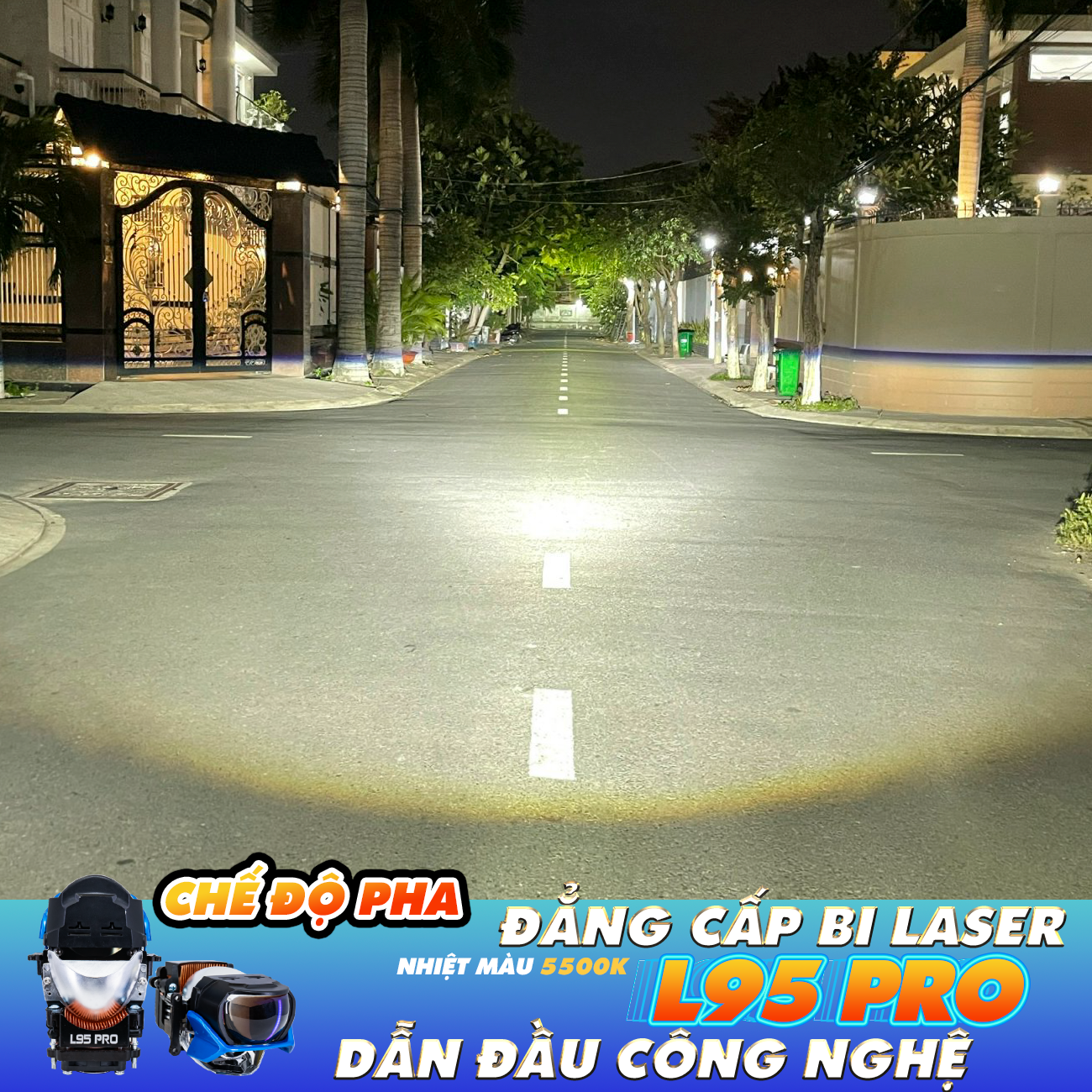 chế độ pha của henvvei l95 pro 2022