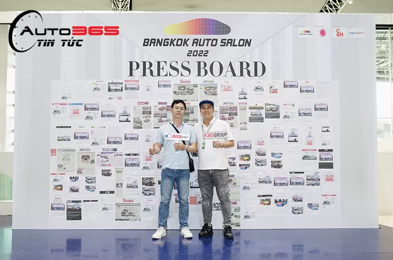 CẬP NHẬT NHỮNG HOẠT ĐỘNG CỦA TẬP ĐOÀN 365 GROUP TẠI BANGKOK AUTO SALON 2022