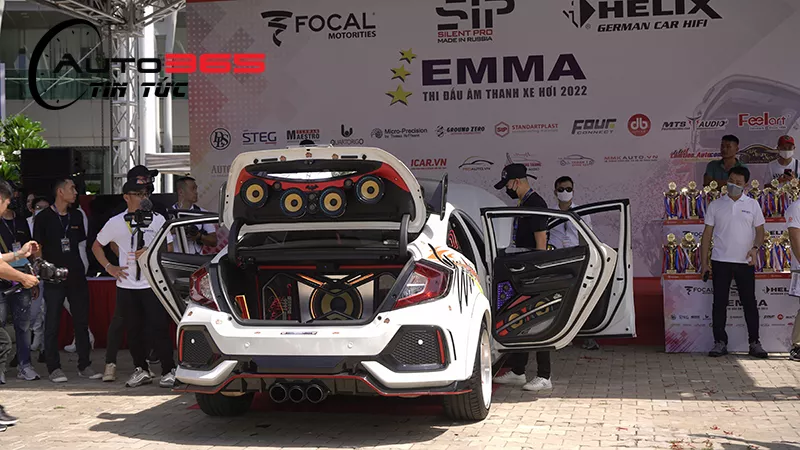 DẠO MỘT VÒNG TẠI GIẢI ĐẤU ÂM THANH EMMA VIỆT NAM 2022