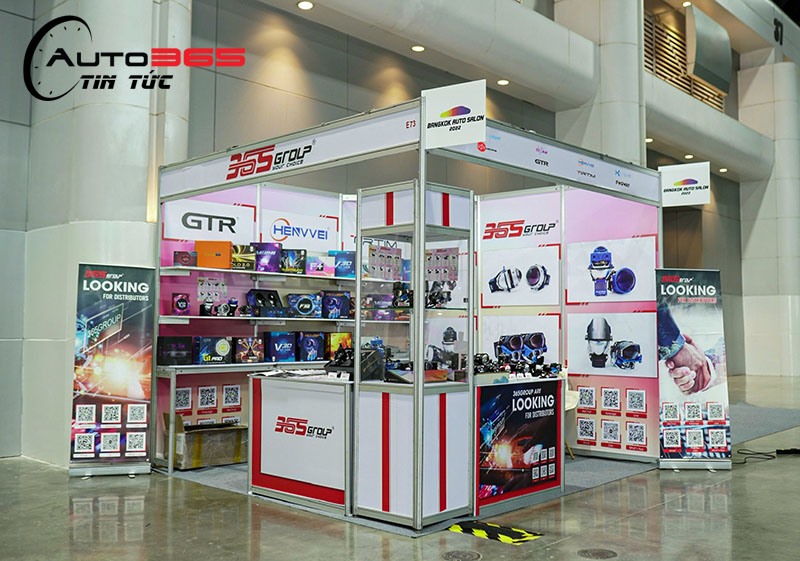 Tập đoàn 365 Group - Doanh nghiệp Việt duy nhất tham dự Bangkok Auto Salon 2022