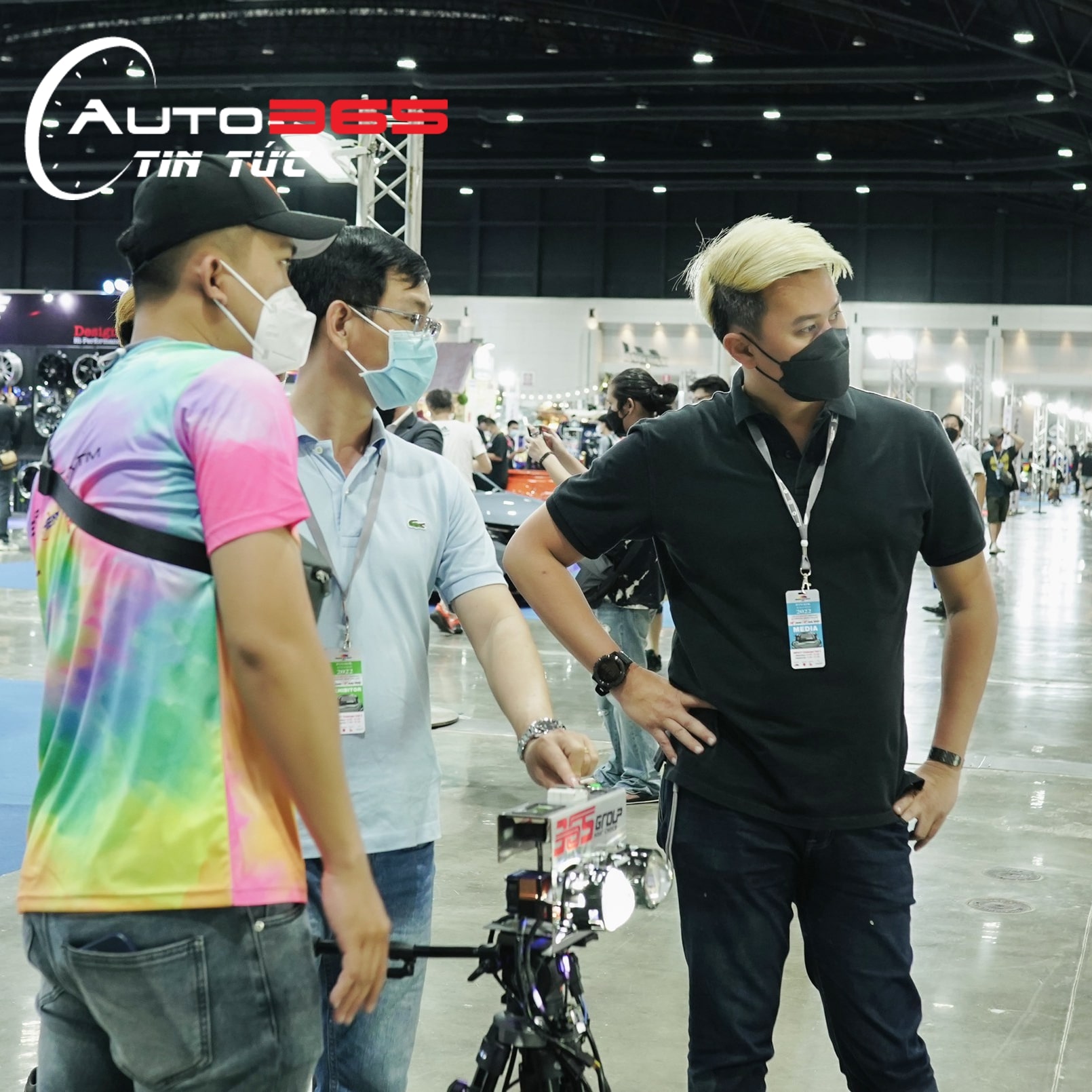 hoạt động của 365 group tại sự kiện bangkok auto salon 2022