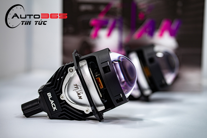 Đèn bi LED Titan Black