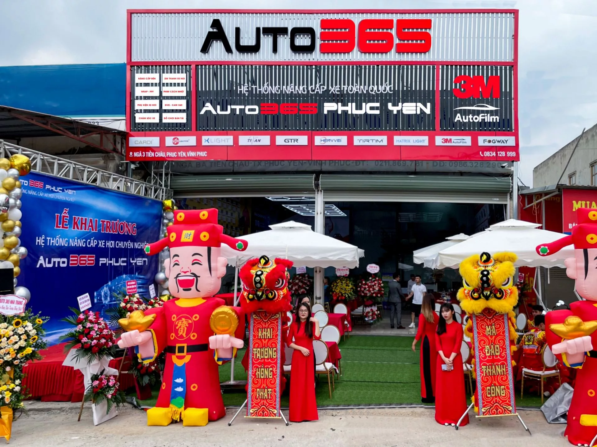 AUTO365 PHÚC YÊN CHÍNH THỨC KHAI TRƯƠNG