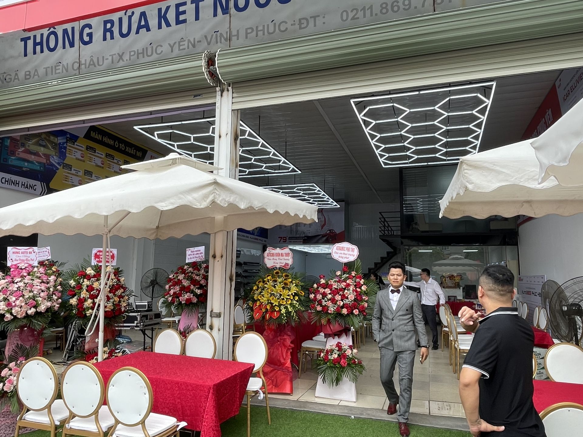 lễ khai trương auto365 phúc yên