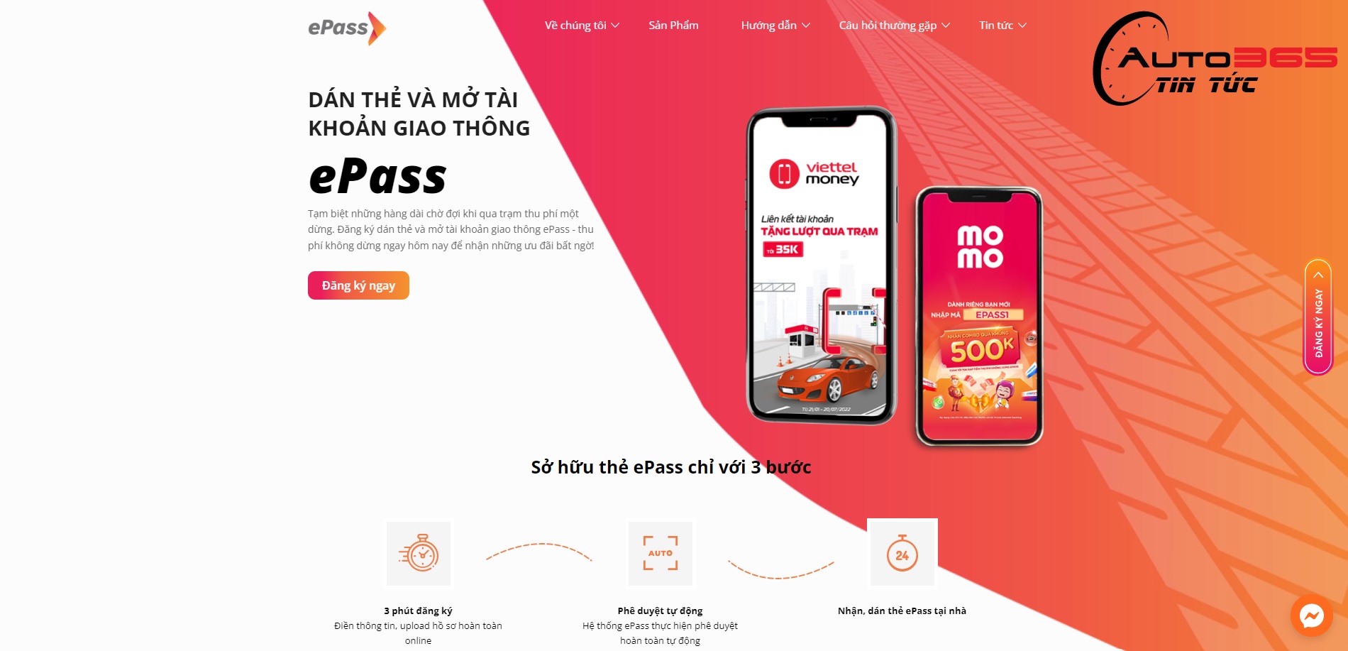 sở hữu VDTC (ePass) chỉ với 3 bước