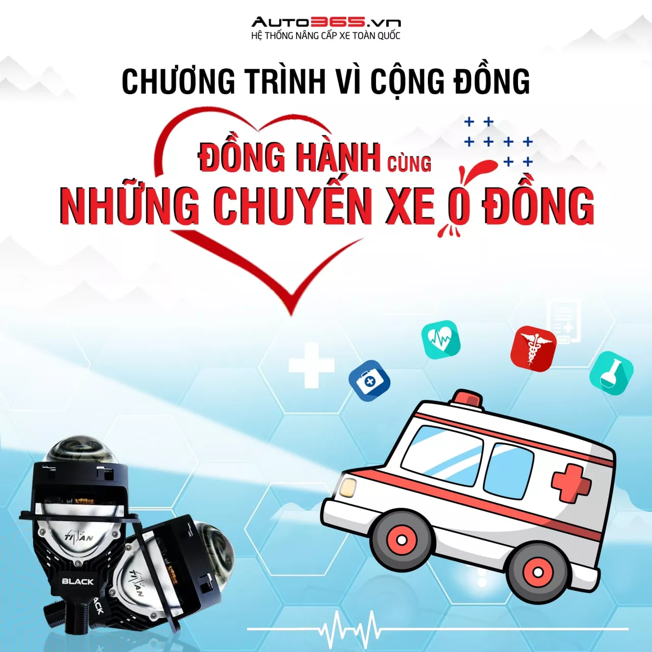 AUTO365 VĨNH LONG ĐỒNG HÀNH CÙNG “CHUYẾN XE 0 ĐỒNG”